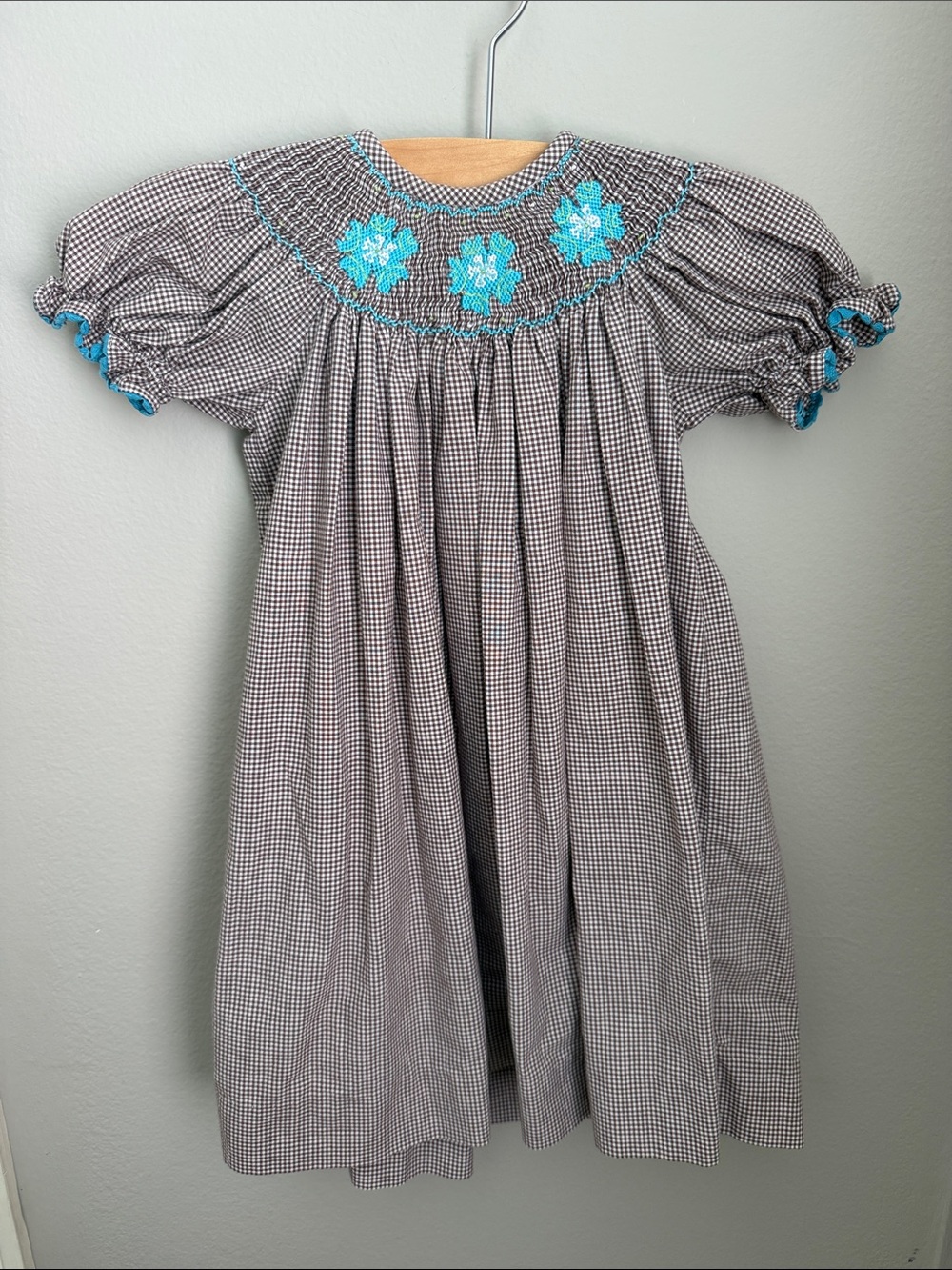 Castles & Crowns Brown Smocked Dress 2T